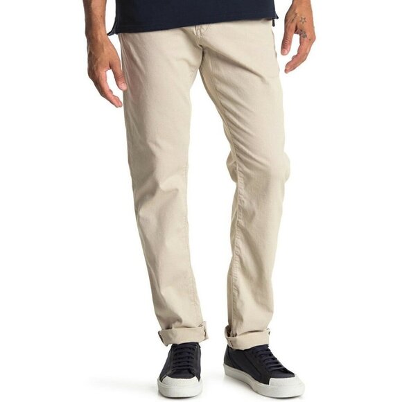 NEW BOSS Hugo Boss Delaware Medium Beige Pants 38 - Picture 1 of 3